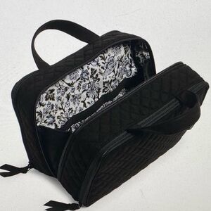 Vera Bradley Black Quilted Travel Bag